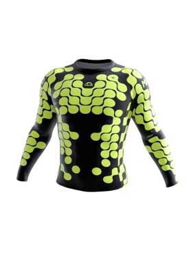 MANTO organic RASHGUARD-black